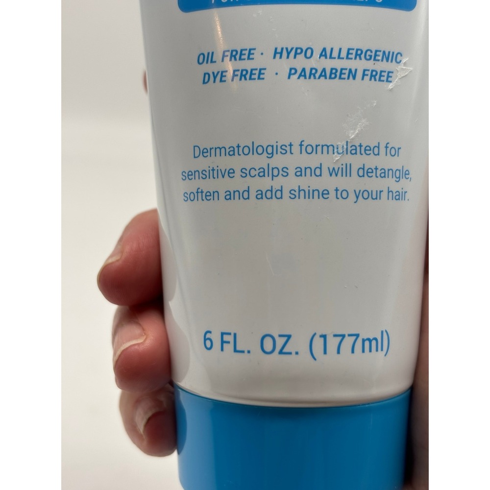 Dermasil Labs Ultra Gentle Conditioner 6oz Blue Sensitive Scalp Oil-Free - Picture 2 of 6